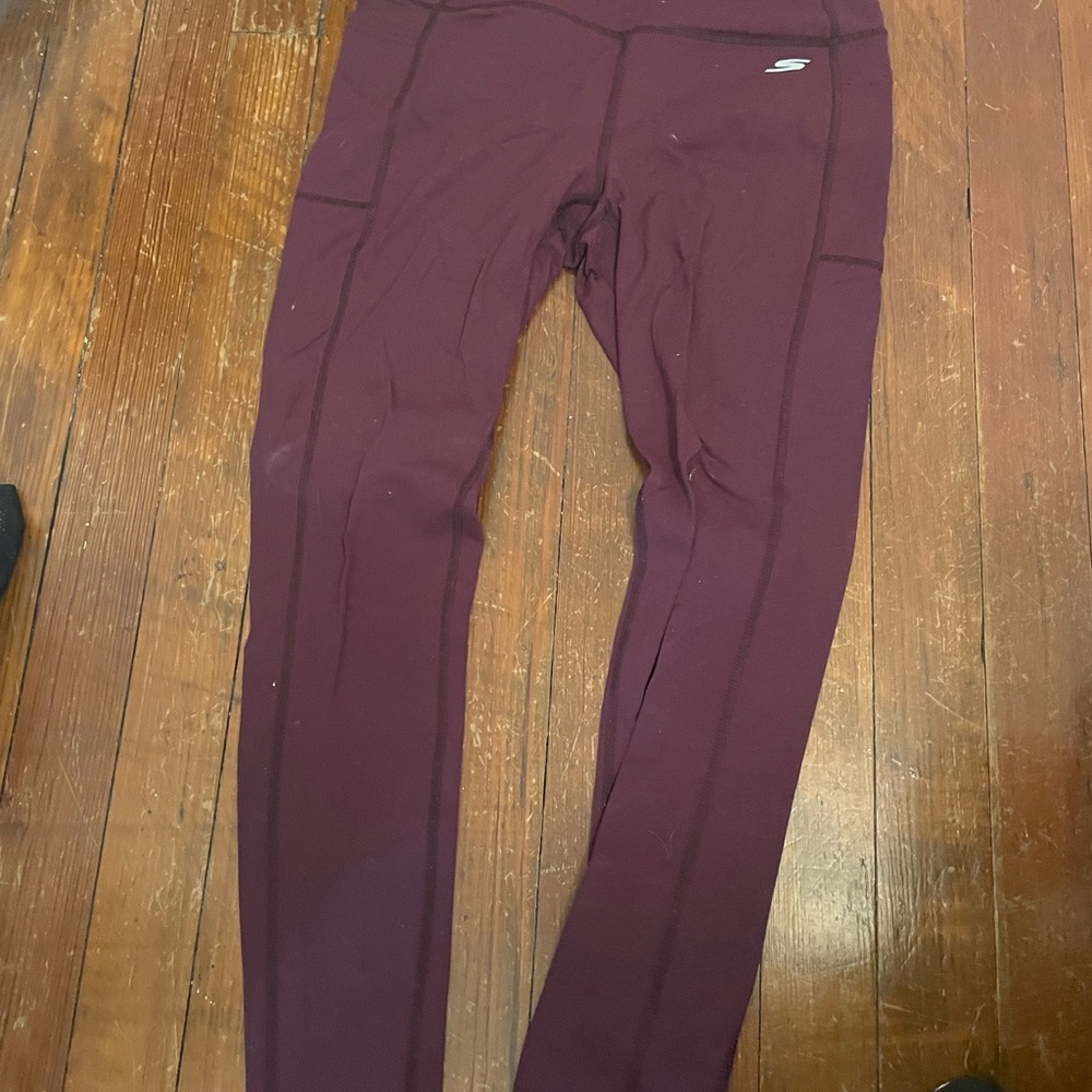 Skechers Maroon/Purple Leggings